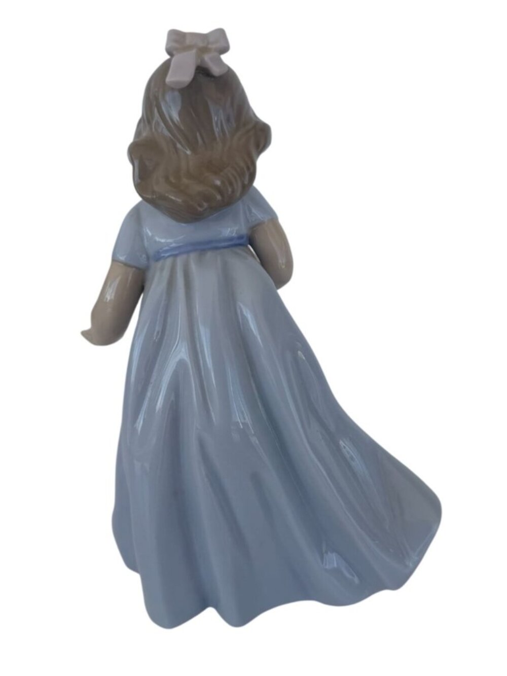 Lladró 4908 Little Playmates Girl Dog Figurine DAISA 1987 Glossy Porcelain Spain - Picture 2 of 11